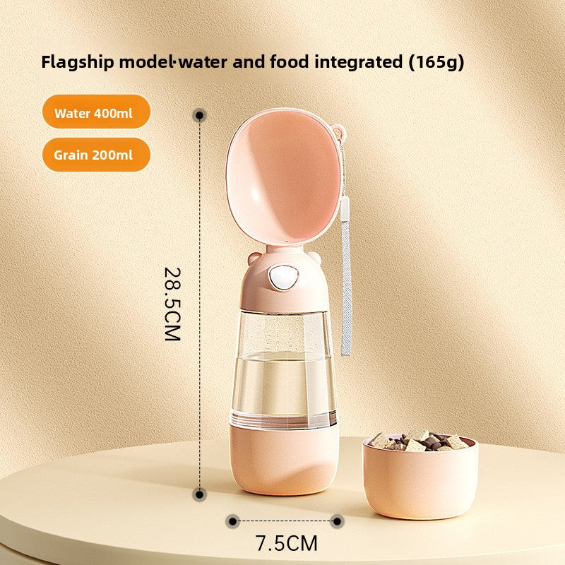 Portable Pet Water Bottle β Leakproof, One-Hand Design