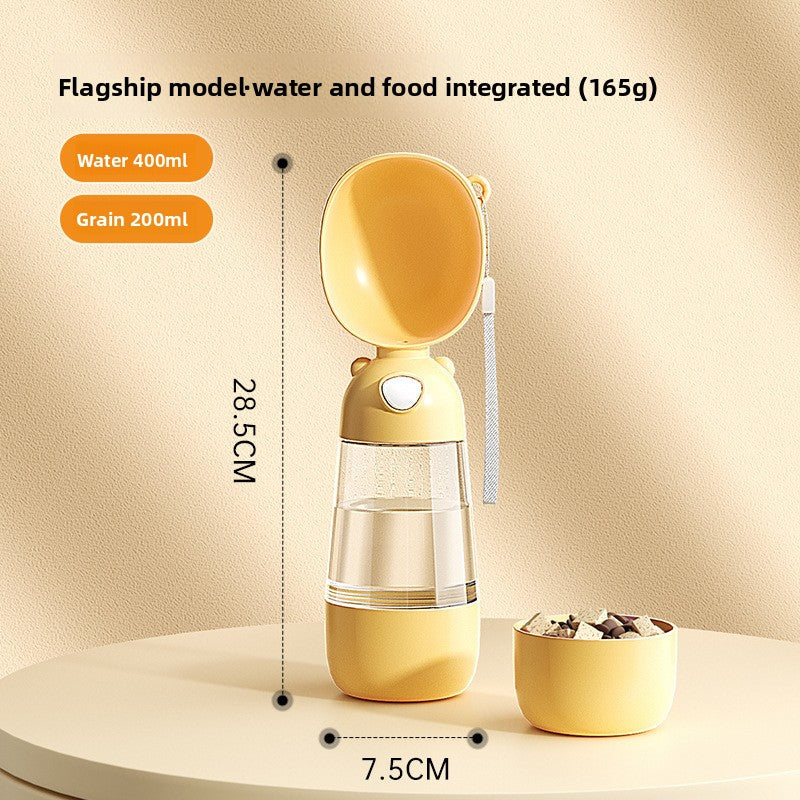Portable Pet Water Bottle β Leakproof, One-Hand Design