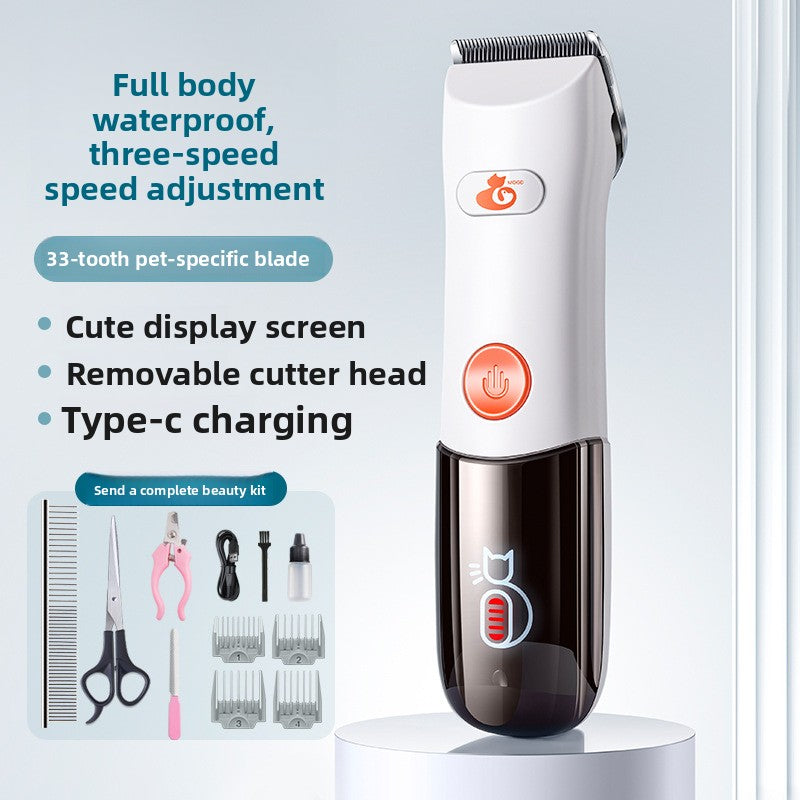 Waterproof Pet Hair Clipper