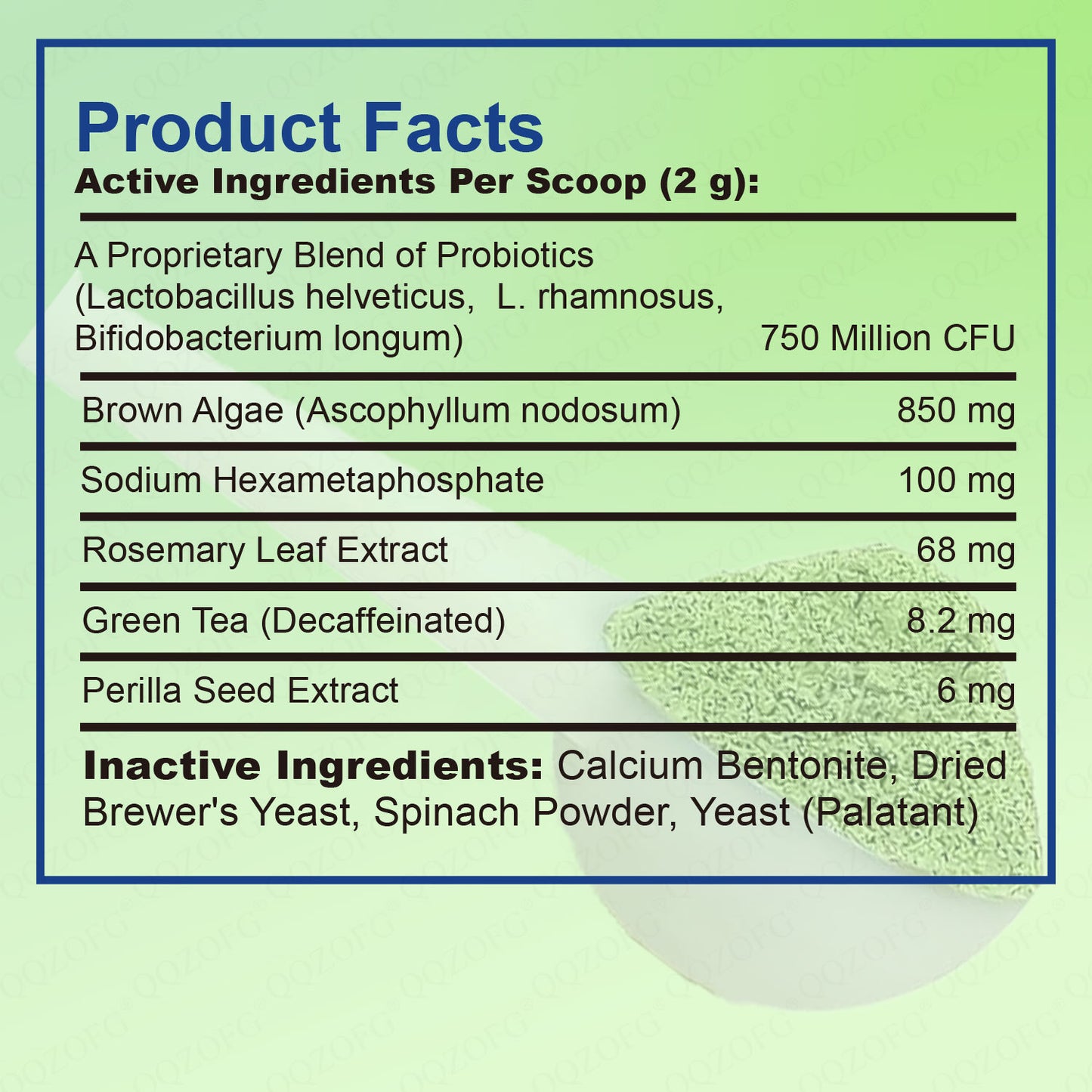 Pet Teeth Cleaning Powder