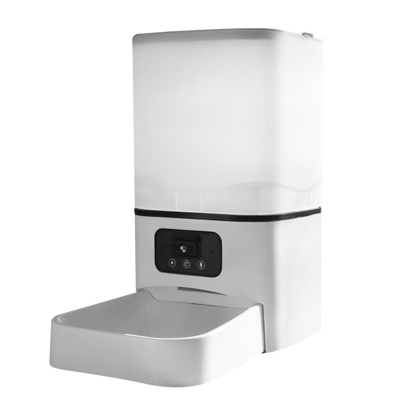 Automatic Smart Pet Feeder with Camera and Remote Control
