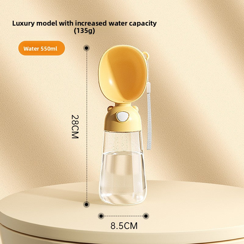 Portable Pet Water Bottle β Leakproof, One-Hand Design
