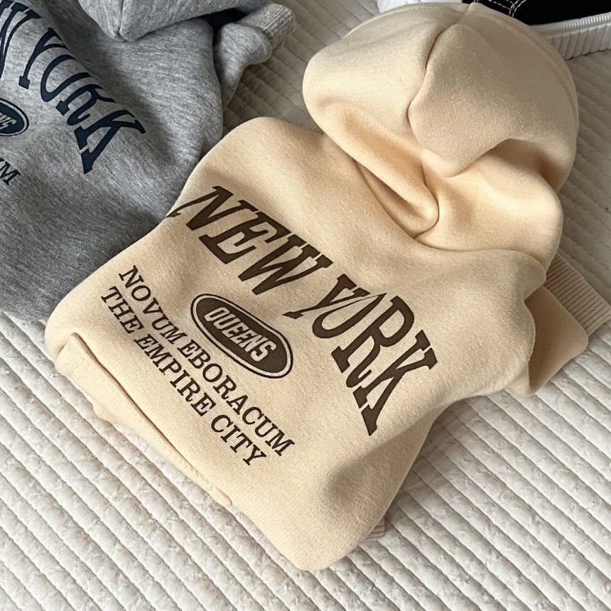 Fleece-Lined Pet Sweatshirt for Small Dogs and Cats