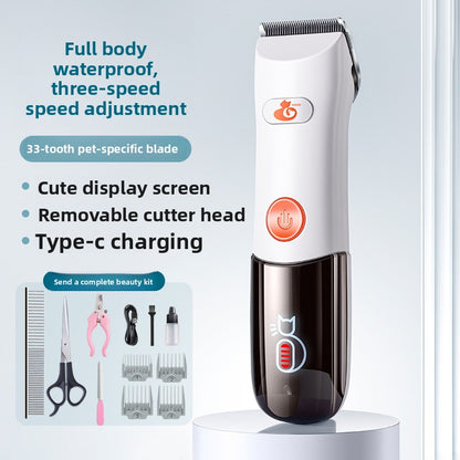 Waterproof Pet Hair Clipper