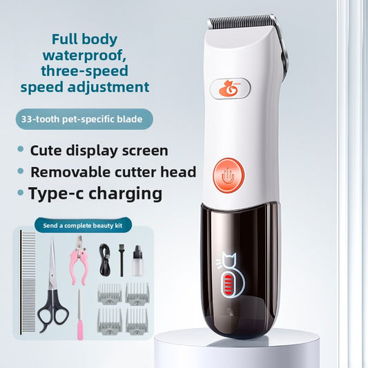Waterproof Pet Hair Clipper